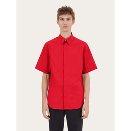 Short Sleeved Sports Shirt - Red