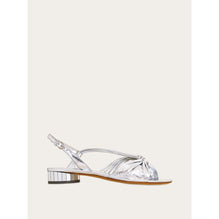 Sandal With Mirrored Heels - Ladies - Silver