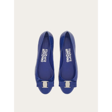 Vara Bow Ballet Flats - Lapis Lazuli