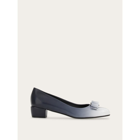 Vara Bow Bicolor Pumps Shoe - Black/White