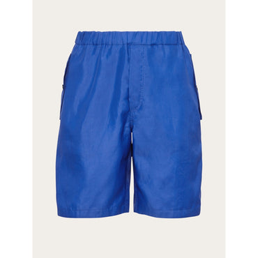 Sporty Bermuda Short - Men - Lapis Lazuli