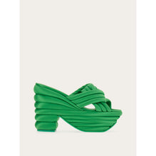 Sandal With Sculptural Platform - Ladies - Grass Green