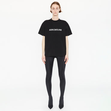 Medium Fit T-Shirt - Black/White