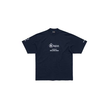 Medium Fit T-Shirt - Navy/White