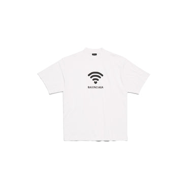 Medium Fit T-Shirt - Off White/Black