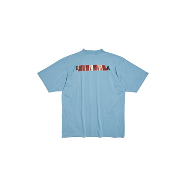 Medium Fit T-Shirt - Grey Blue/Black/Red