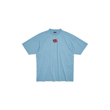 Medium Fit T-Shirt - Grey Blue/Black/Red