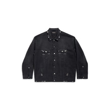 Pierced Jacket - Sunbleached Black