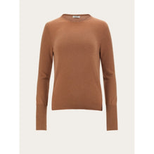 Round Neck Sweater - Ladies - Beige