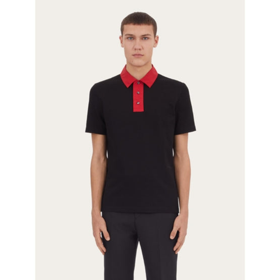 Short Sleeved Polo - Black