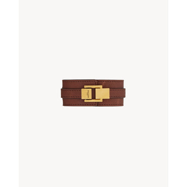 Large Carre Bracelet - Chocolat