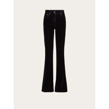 5 Pocket Velvet Trousers - Black