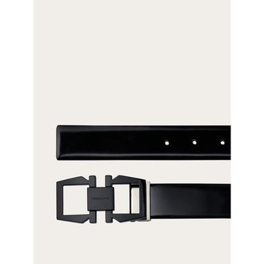 Adjustable Gancini Belt - Men - Lapis Lazuli