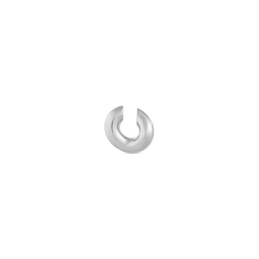 Loop Ear Cuff - Shiny Silver