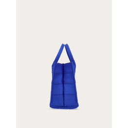 Small Tote Bag with Signature - Lapis Lazuli