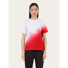 Tie-Dye T-Shirt - Optic White/Red