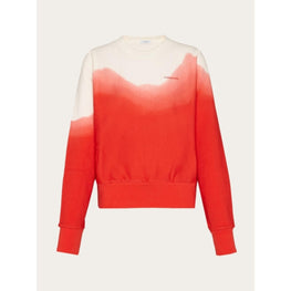 Long Sleeved Sweater - White/Red