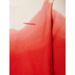 Long Sleeved Sweater - White/Red