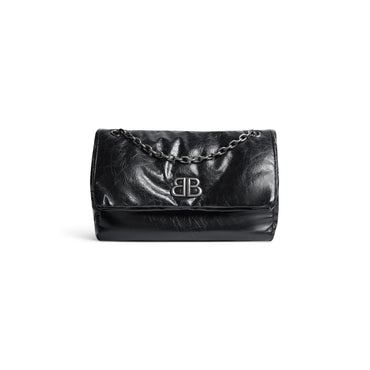 Monaco Chain Bag M - Black