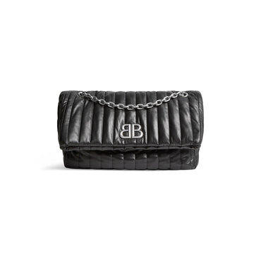 Monaco Chain Bag M - Black