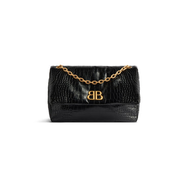 Monaco Chain Bag M - Black