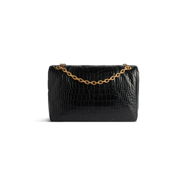 Monaco Chain Bag M - Black
