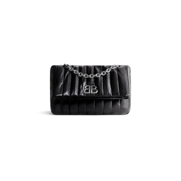 Monaco Chain Bag S - Black