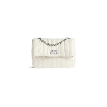 Monaco Chain Bag S - Off White