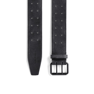 Double Holes Belt 50 - Black