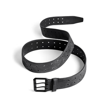 Double Holes Belt 50 - Black