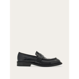 Loafers with Wide Toe - Black