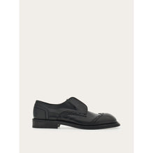 Derby With Contrasting Toe - Men - Black