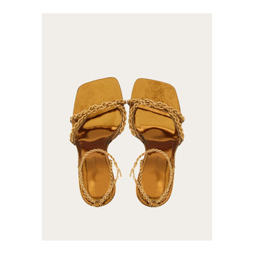 Bejeweled Sandal - Ladies - Gold