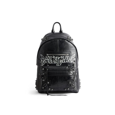Le Cagole Men Backpack - Black
