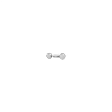 Sharp Bar Earring P - Silver
