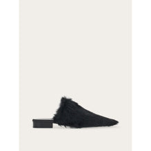 Fur Slippers - Black