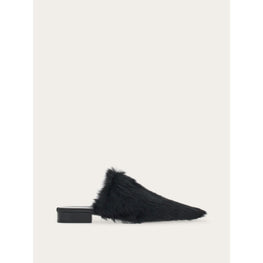 Fur Slippers - Black