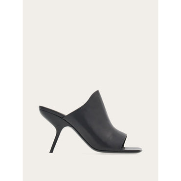 Open-Toe Slide - Ladies - Black