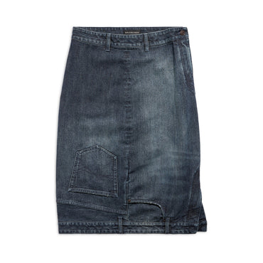 Deconstructed Midi Skirt - Dark Ring