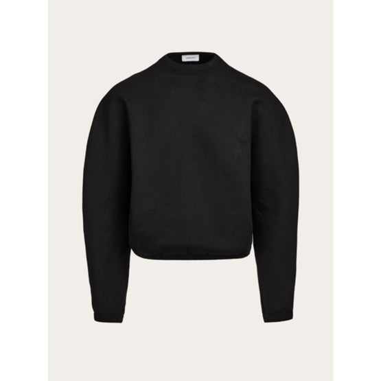 Cocoon Effect Sweater - Black