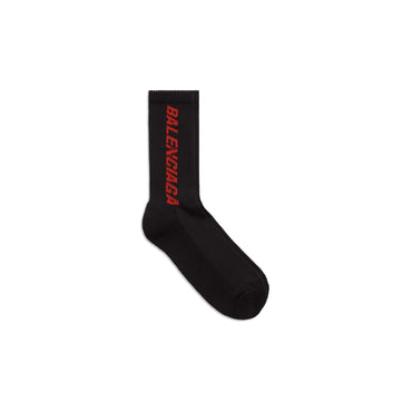 Socks Racer Bal Socks - Black/Red