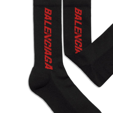 Socks Racer Bal Socks - Black/Red
