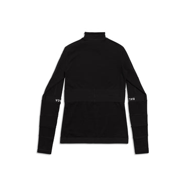 Patched Briefs Top - Black/White