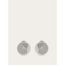 Organic Shape Earrings - Palladium