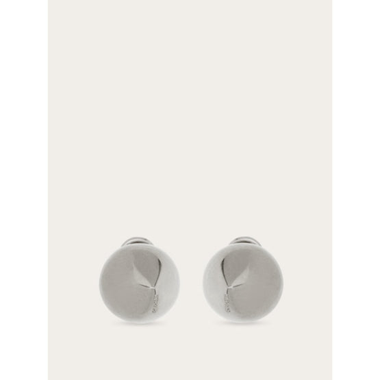 Organic Shape Earrings - Palladium