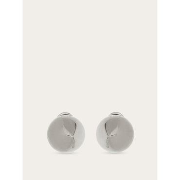 Organic Shape Earrings (S) - 90% Aluminum 10% Brass - Palladium