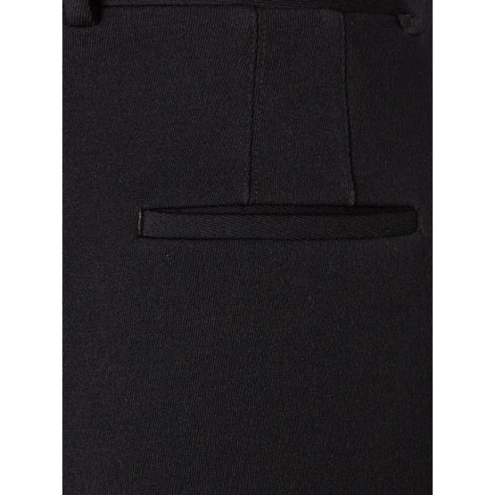 Technical Gabardine Trousers - Black