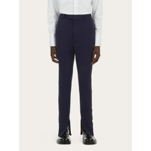 Technical Gabardine Trousers - Midnight Blue