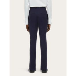 Technical Gabardine Trousers - Midnight Blue