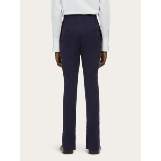 Technical Gabardine Trousers - Midnight Blue